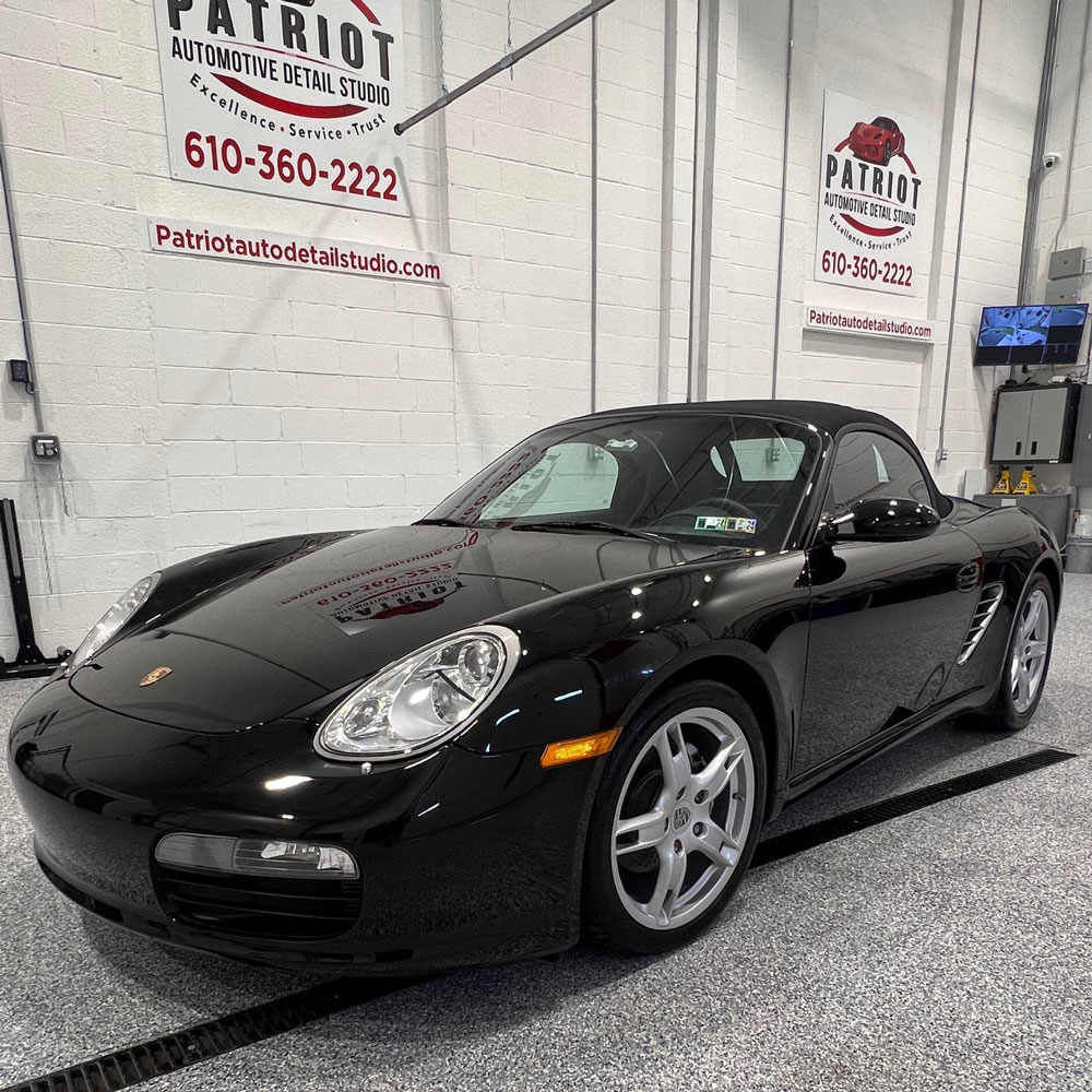 front view of a newly wrapped vehicle